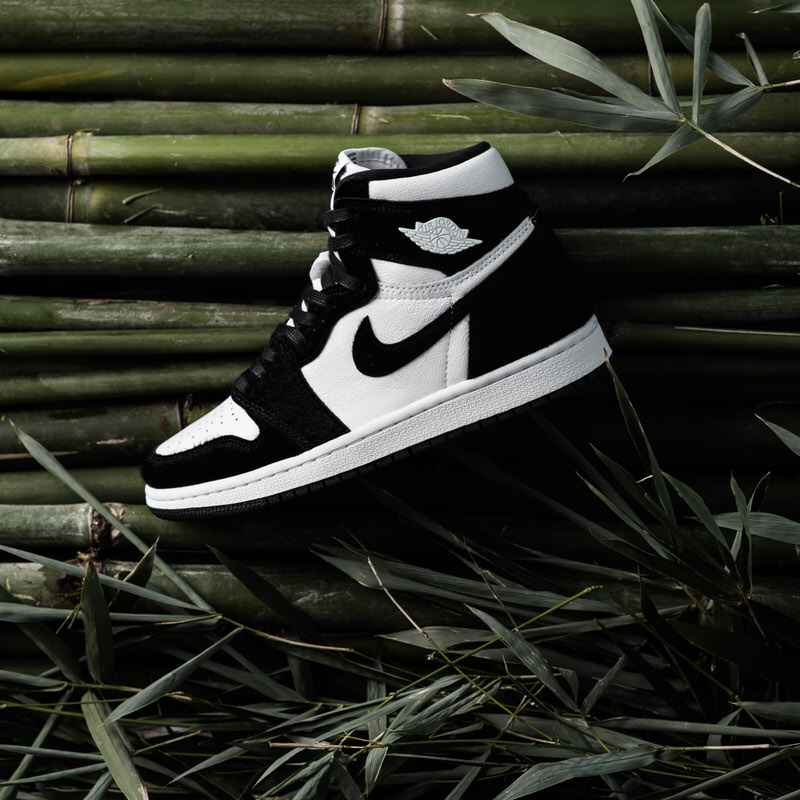 wmns air jordan 1 high og panda