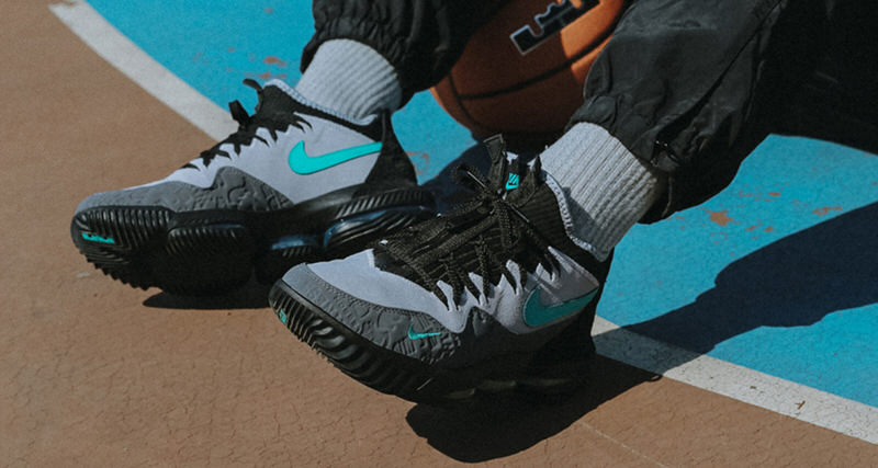 atmos x Nike LeBron 16 Low "Clear Jade"