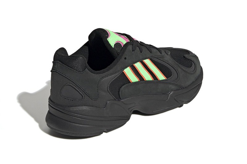 adidas yung 1 black neon
