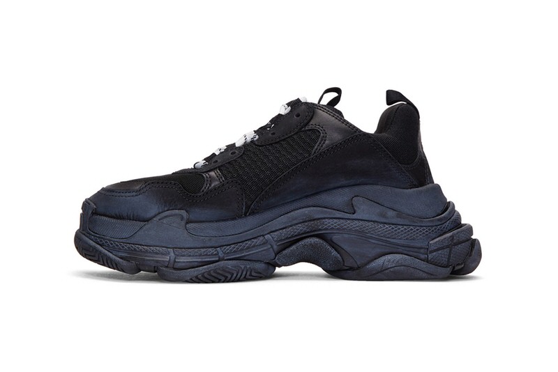 Triple S Clear Sole NAVY for Men Balenciaga