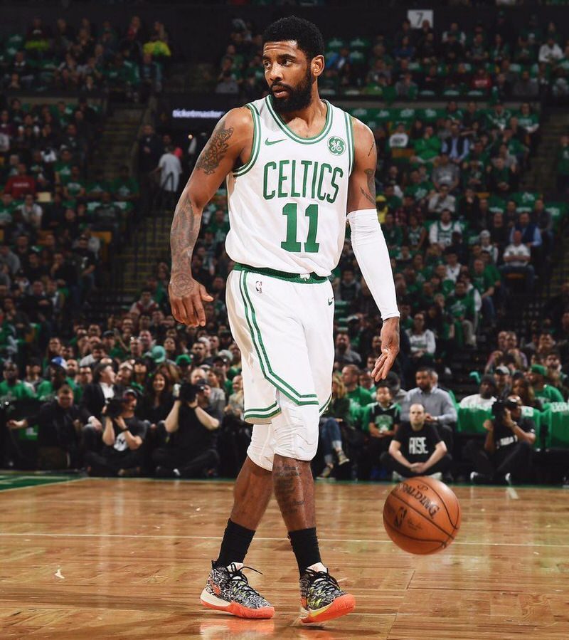 kyrie irving wearing kyrie 5