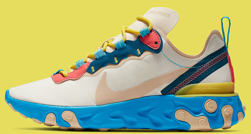 Blue Soles Land on Nike's React Element 