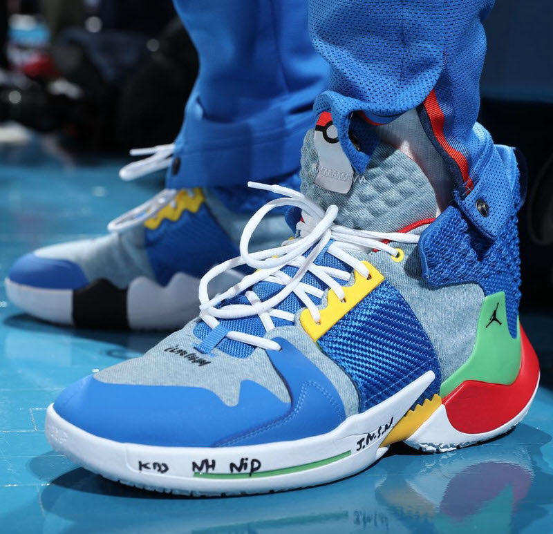 russell westbrook pokemon shoes