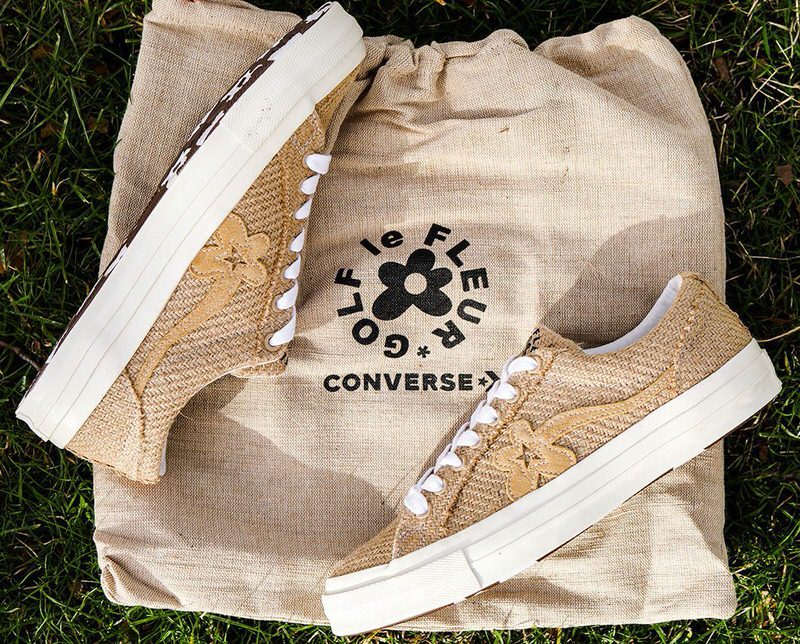 Golf le Fleur x Converse One Star "Flog Gnaw Festival" 