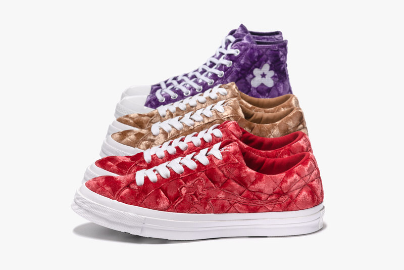 Golf le Fleur x Converse "Quilted Velvet"