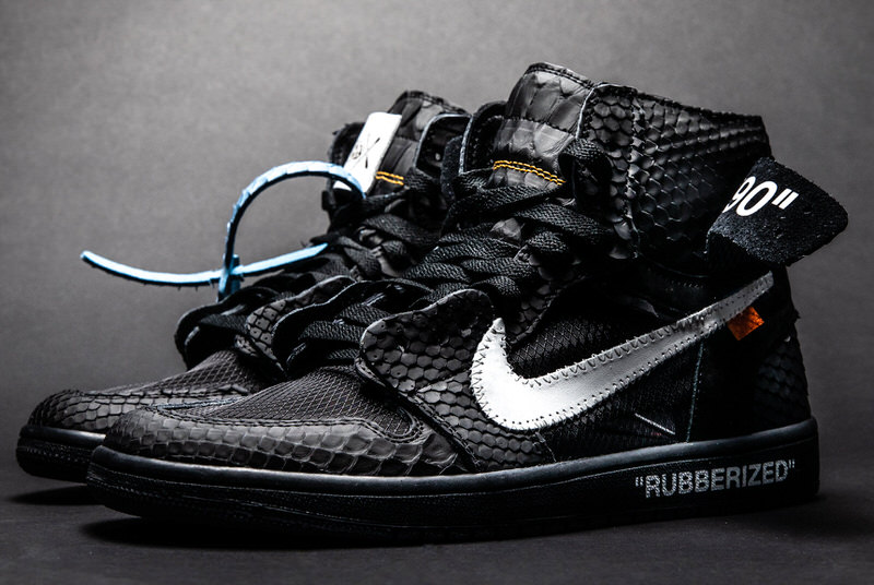 Off-White x Air Jordan 1 Receives Rubberized Python Overhaul