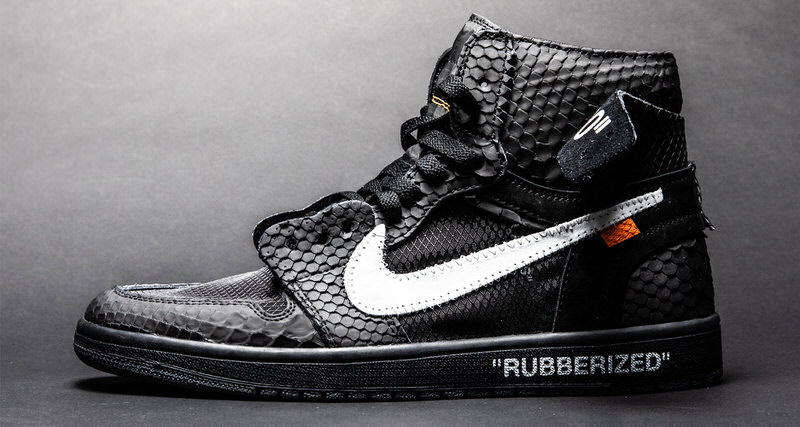 Off-White x Air Jordan 1 Receives Rubberized Python Overhaul