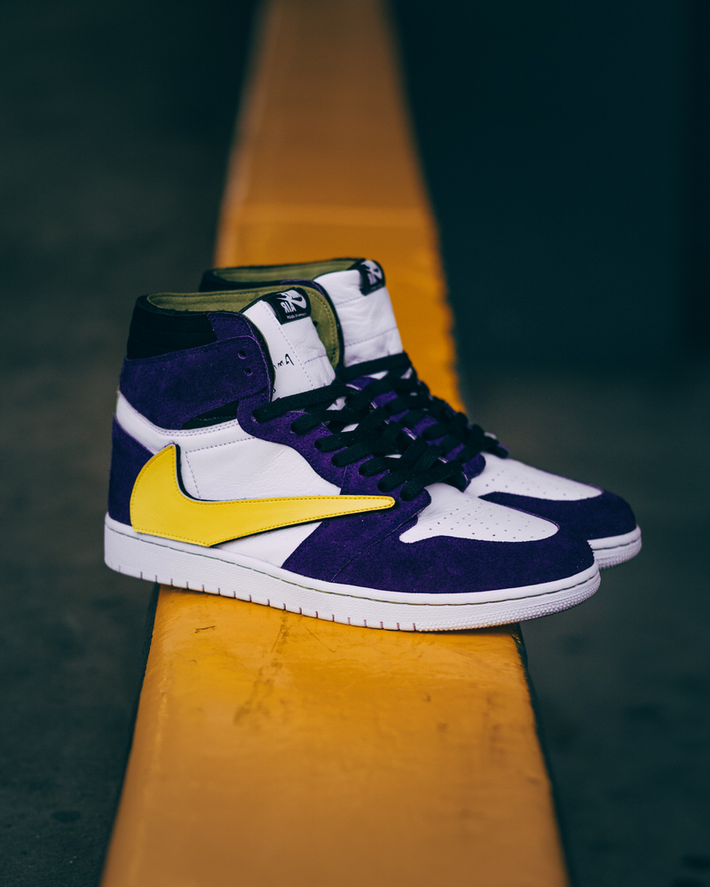 Travis Scott x Air Jordan 1 Reimagined with Removable Swooshes