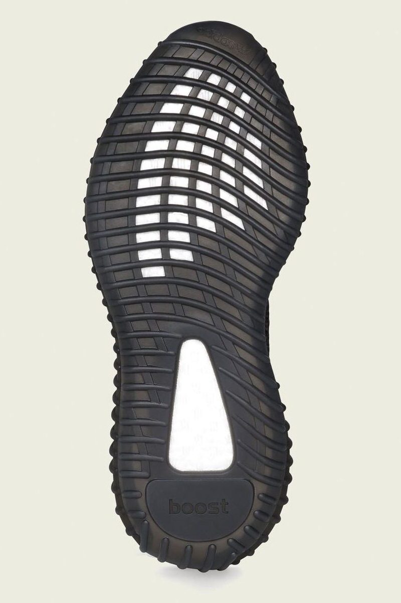 yeezy boost 350 black sole