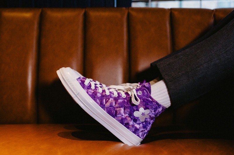 converse golf le fleur purple