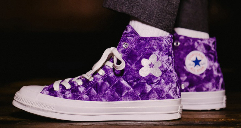 golf le fleur purple velvet