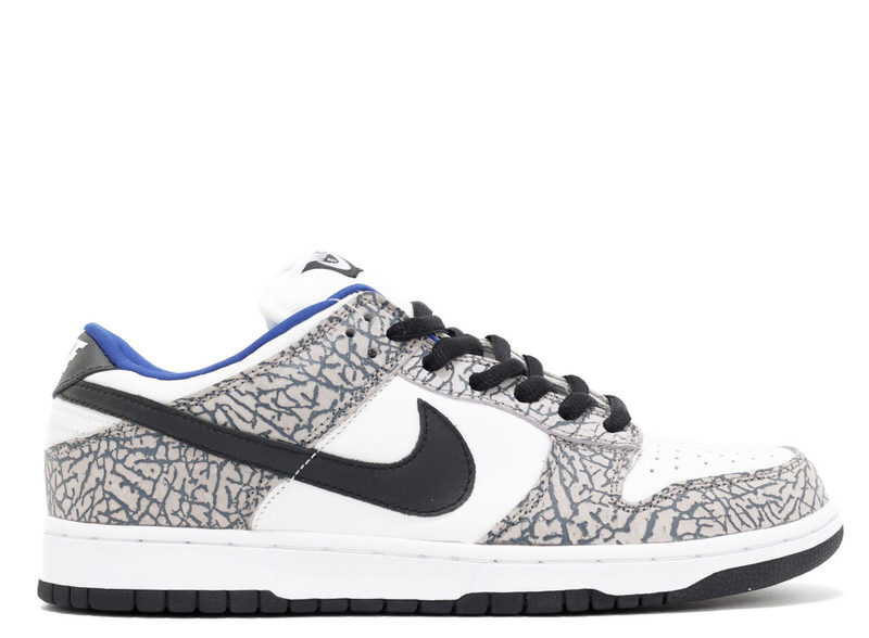 Supreme x Nike SB Dunk Low "White Cement"