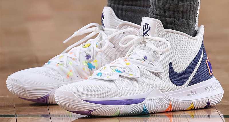 kyrie irving shoes white