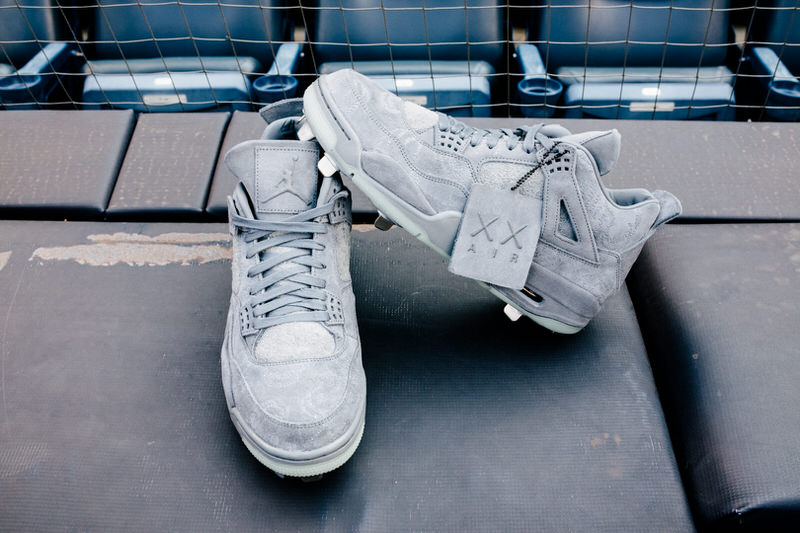 Clint Frazier Has His Own Custom KAWS x Air Jordan 4 Cleats