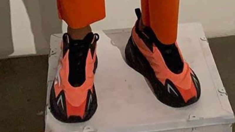 yeezy 700 black orange