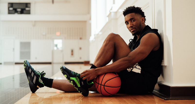 Adidas spiderman hotsell shoes donovan mitchell