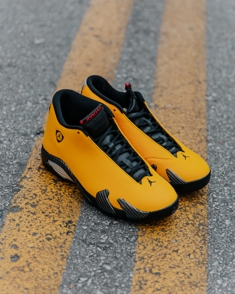 jordan 14 ferrari university gold