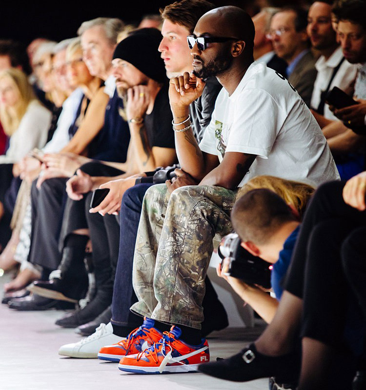 Virgil Abloh Debuts the OFF-WHITE x Air Jordan 4 During Paris Fashion Week, Nice Kicks