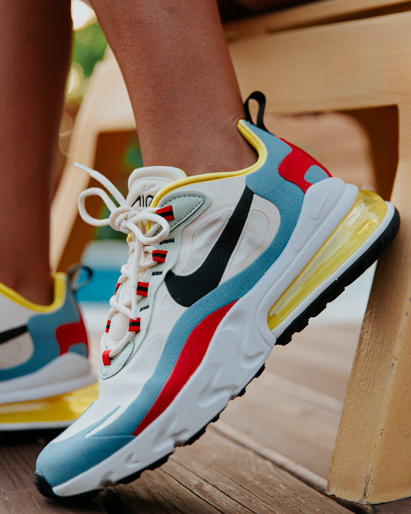 What the Nike Air Max 270 React Looks Like On Foot