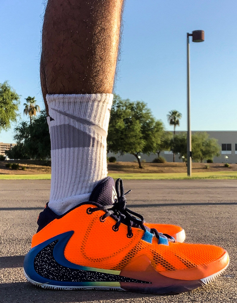 zoom freak 1 on feet