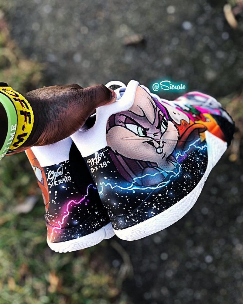 Kyrie 4 space jams discount