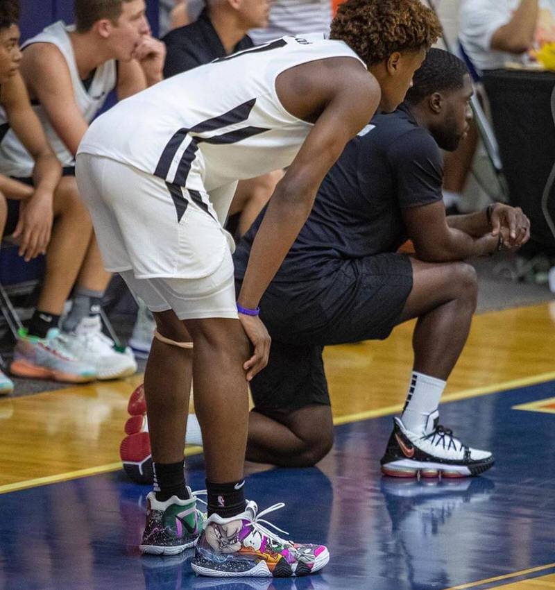 bronny james shoe collection