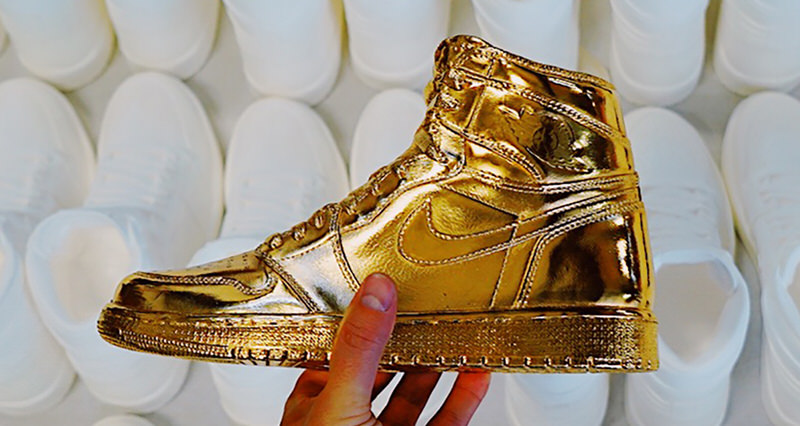 24k gold jordans