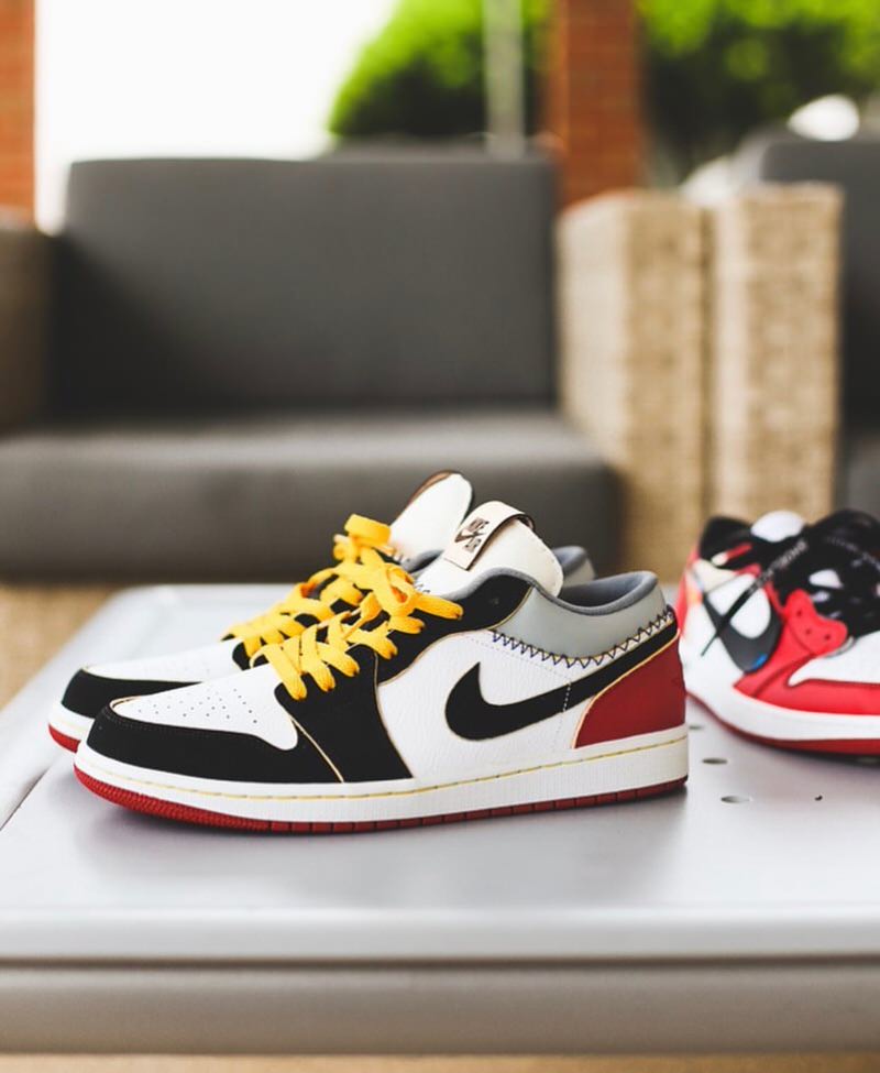 union jordan 1 yellow laces