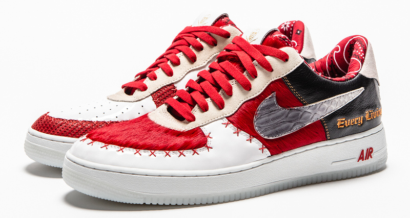 The Shoe Surgeon Goes Crazy on This Custom Nike Air Force 1 