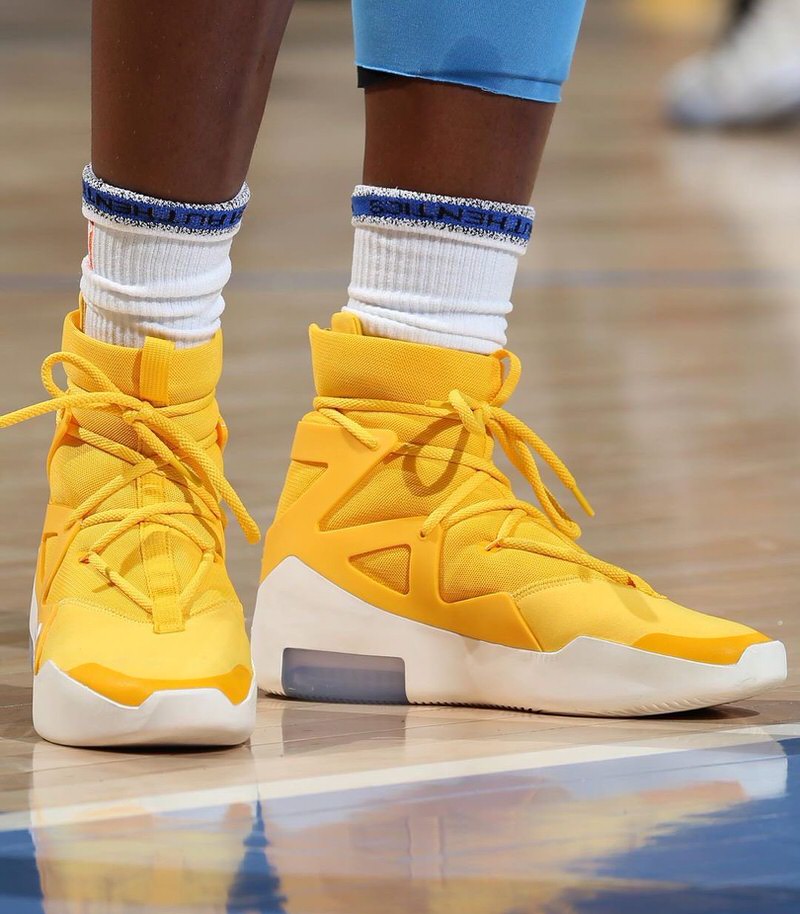 diamond deshields nike air fog 1 amarillo