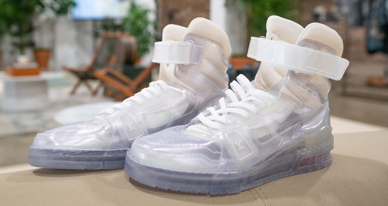 Buy Louis Vuitton 20SS 1A5YJ1 LV Trainer Line High Cut Clear Sneakers  GO0220 Clear 10 from Japan - Buy authentic Plus exclusive items from Japan