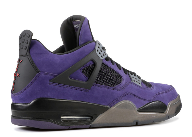 Travis Scott x Air Jordan 4 Purple 