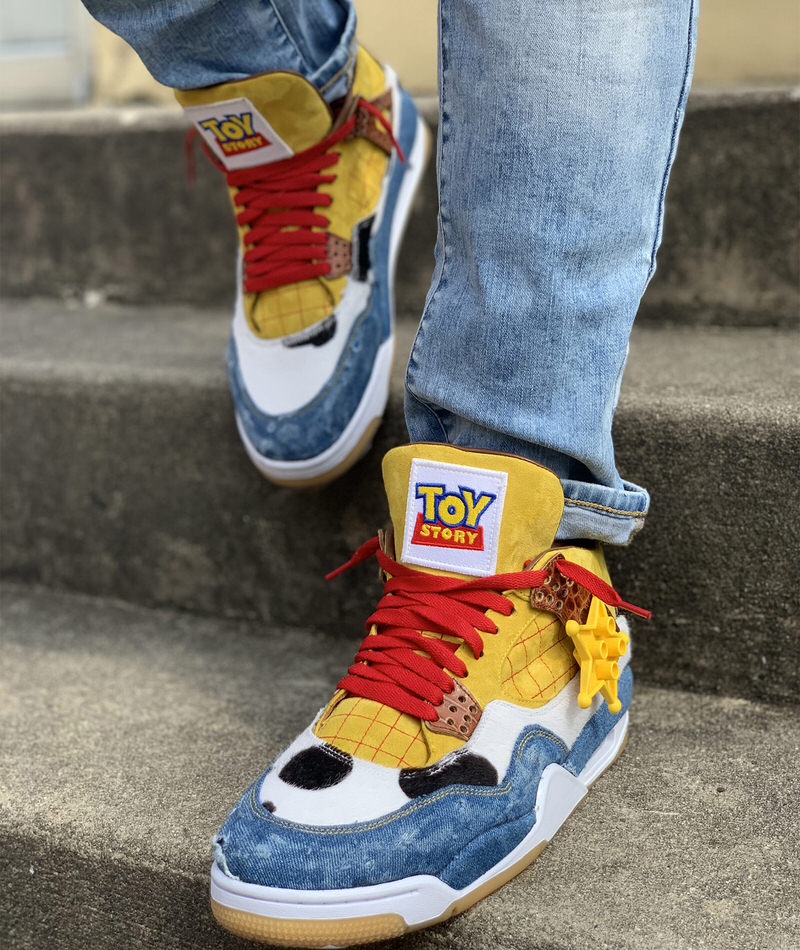 Custom Air Jordan 4 Toy Story is Here to Play