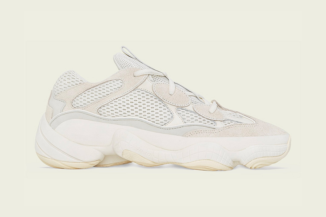 The adidas Yeezy 500 “Bone White” Returns for the First Time Since 2019