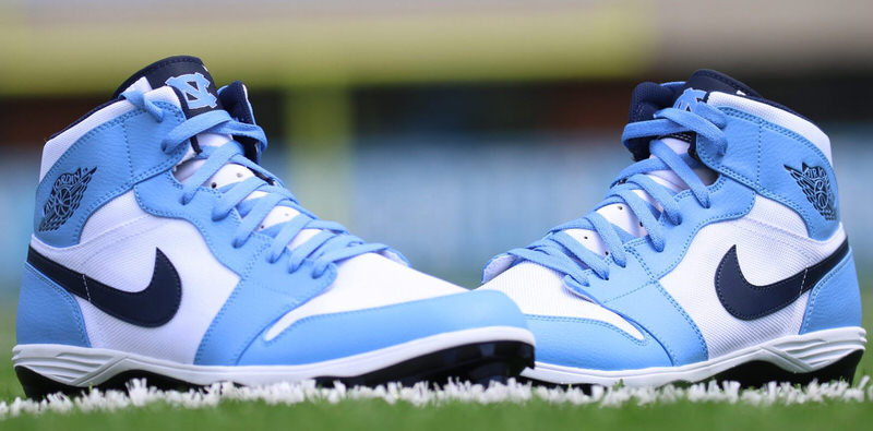 jordan 1 blue cleats