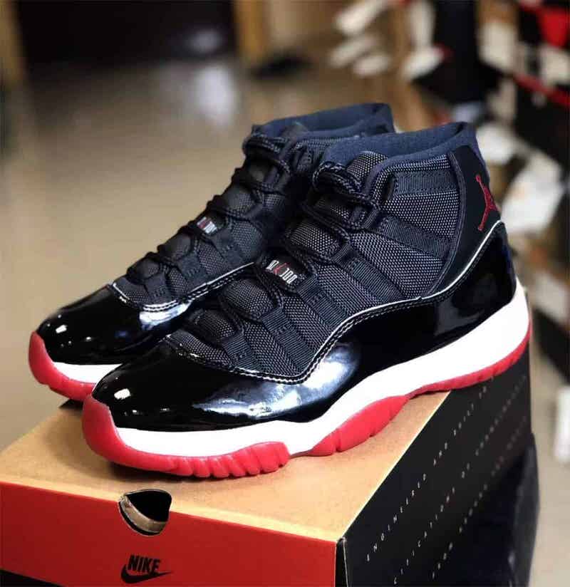 jordan bred 11 in stock