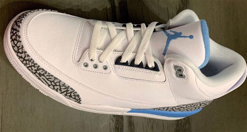 jordan north carolina 3s