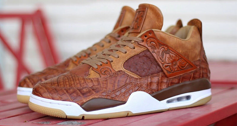 Old Town Road Air Jordan 4 is Rodeo Ready Nice Kicks