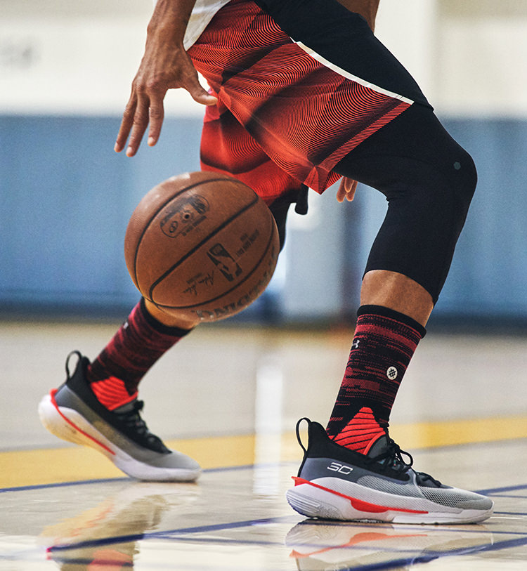curry 6 on court