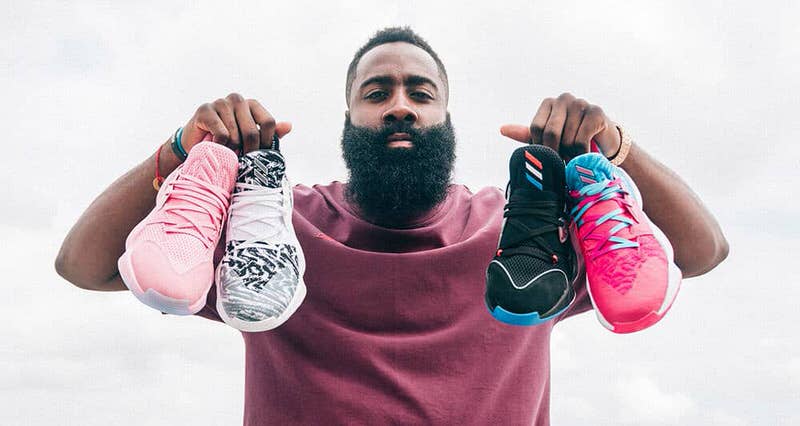 adidas Harden Vol. 4 Candy Paint Men's - EF0998/EF1207 - US
