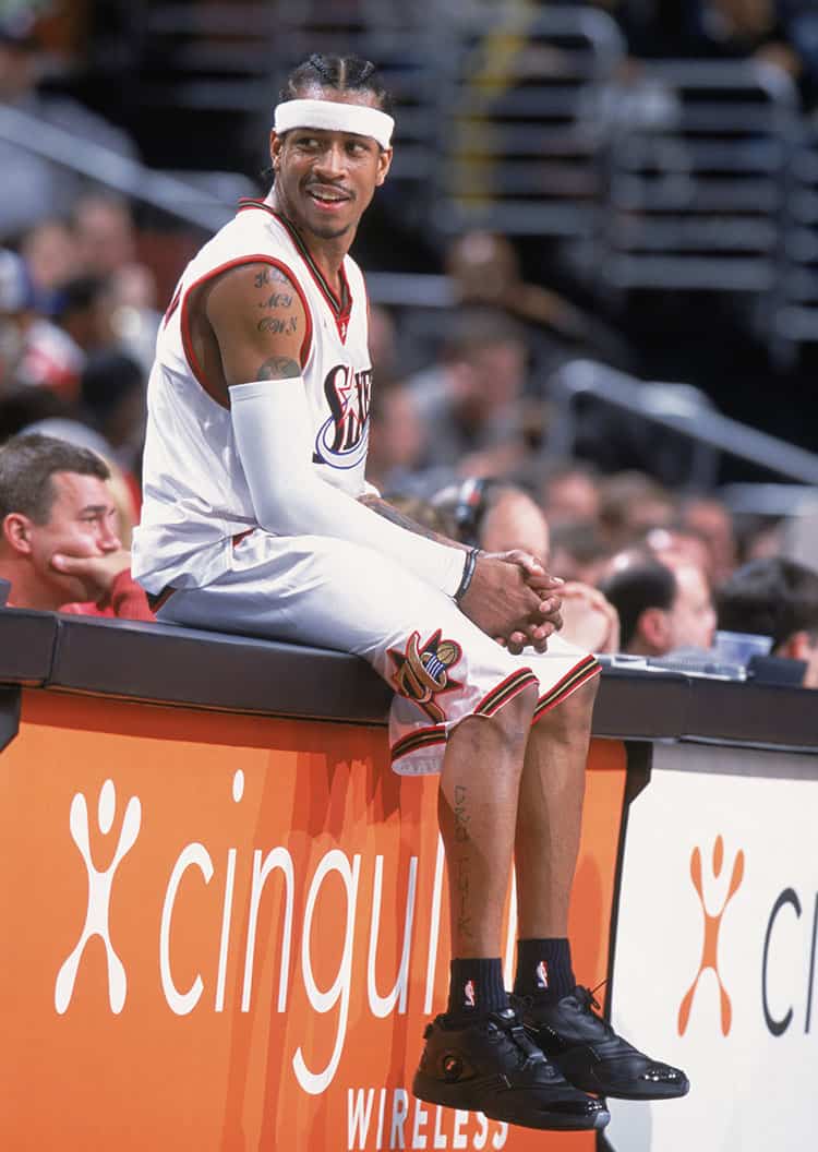 reebok answer on feet