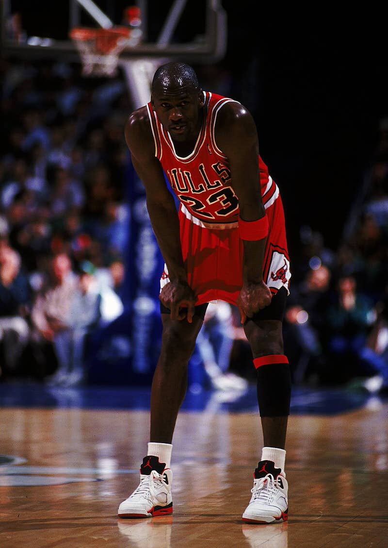 jordan 5 on court