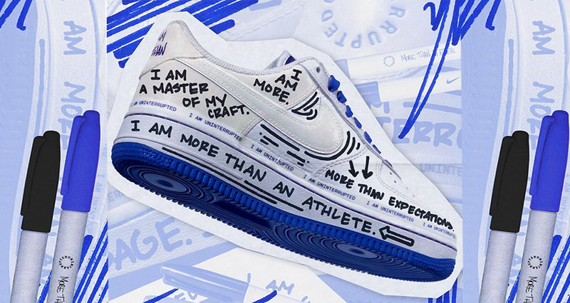 white air force 1 sharpie