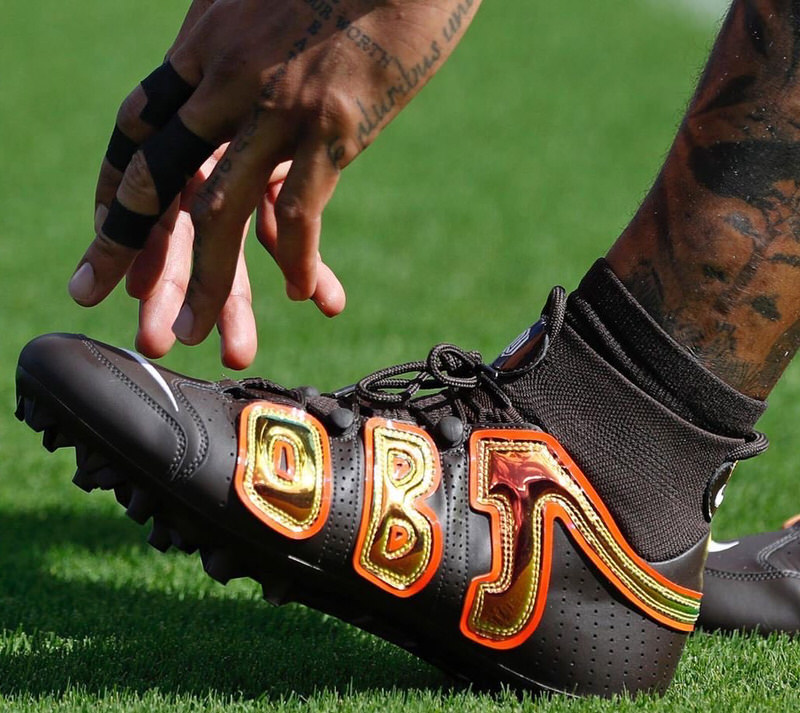 obj football cleats