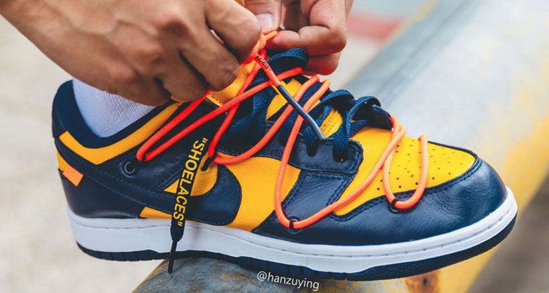 Nike off white history outlet