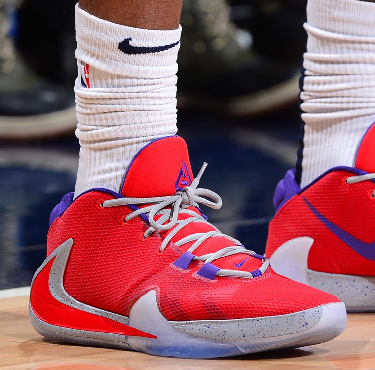 Kicks On Court // Who's Rocking the Zoom Freak 1 This Season | Nice Kicks