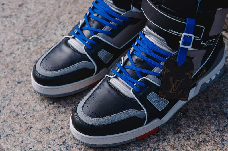 How Virgil Abloh's City Series Louis Vuitton Trainers Look On Foot