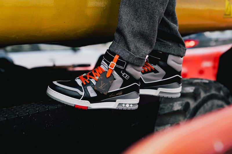 How Virgil Abloh's City Series Louis Vuitton Trainers Look On