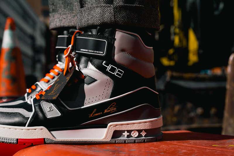 How Virgil Abloh's City Series Louis Vuitton Trainers Look On