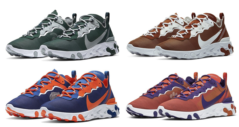 Nike react element 55 ncaa clearance
